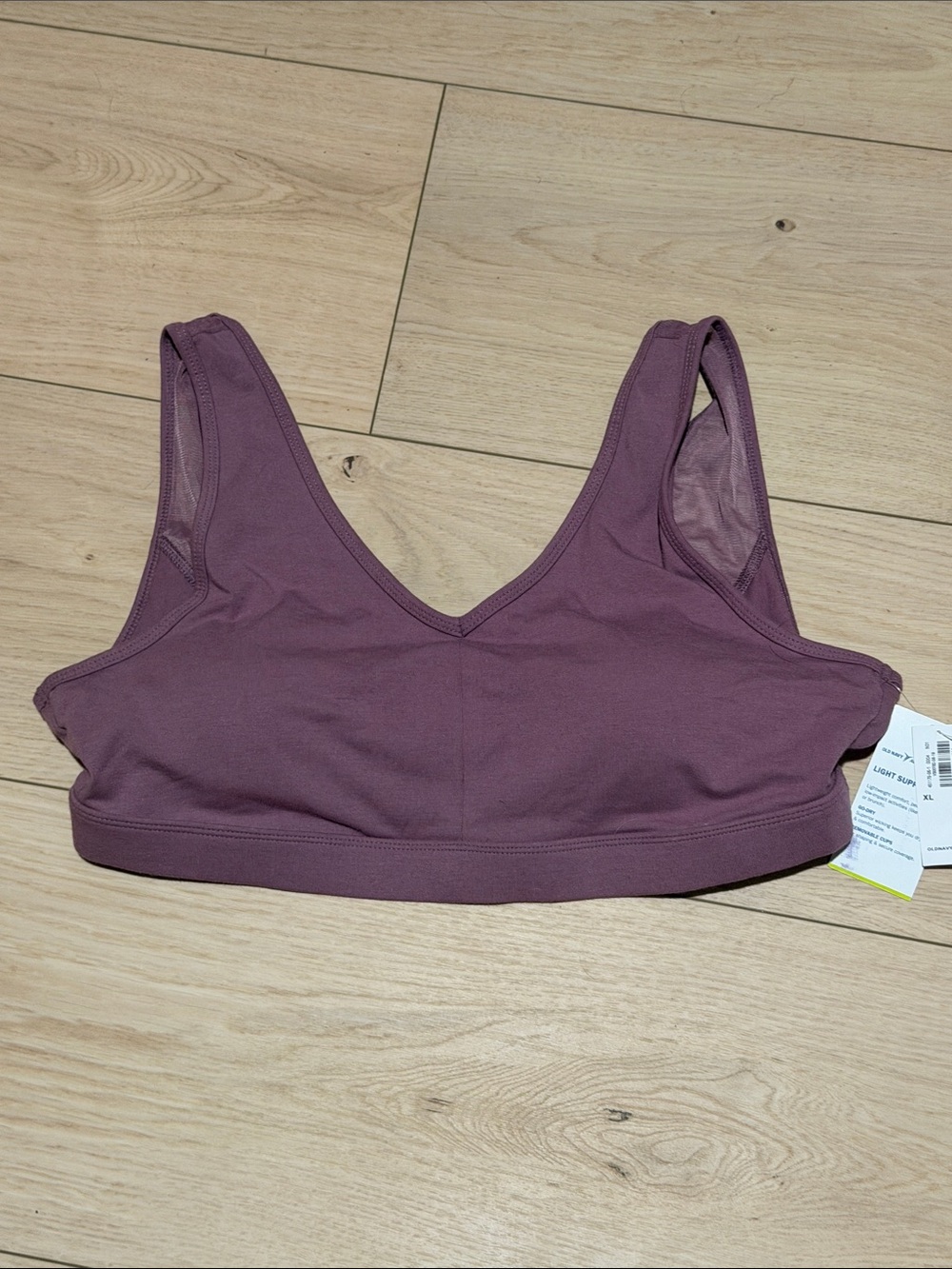 5/$25 OLD NAVY purple sports bra